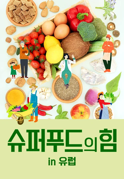 슈퍼푸드의 힘 in 유럽 포스터