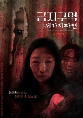 금지구역: 세 가지 파편 포스터