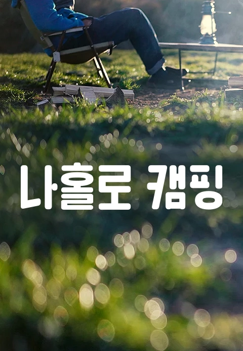 나홀로 캠핑 포스터