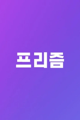 프리즘 포스터