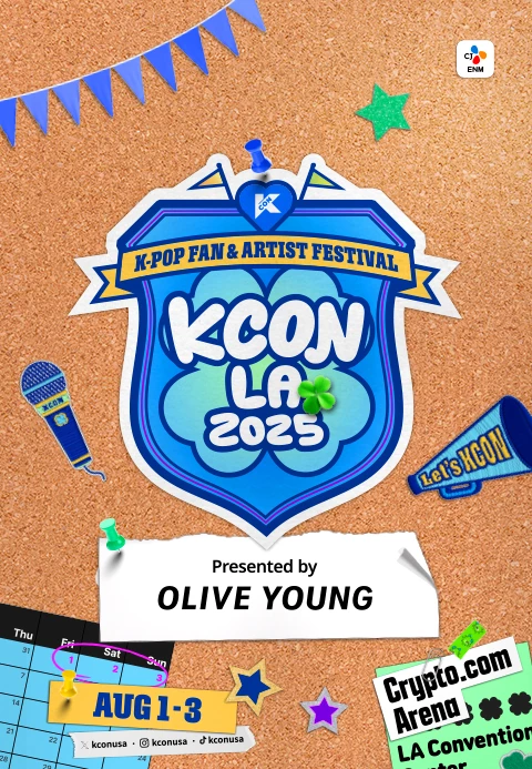 KCON LA 2025 포스터