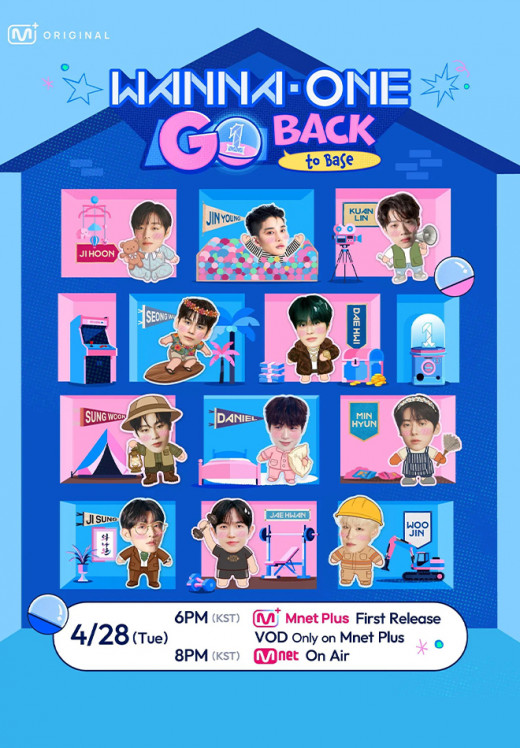 WANNA ONE GO : Back to Base 포스터
